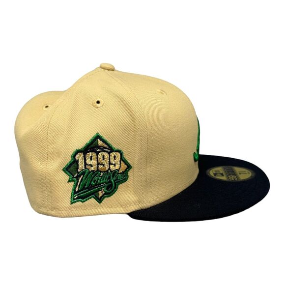 New Era Atlanta Braves South Bend 1999 W Series Patch 59Fifty Hat Sz 7-5/8‎ - Picture 3 of 5